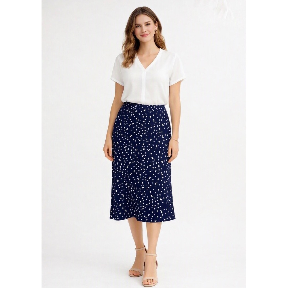 Leith Women's Skirt A‑Line Knee Length Office Professional
